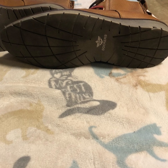 Mens Dockers brown boots. Size 11.5. Used in good condition. - Picture 7 of 10